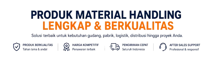 jual alat berat material handling lengkap murah indonesia