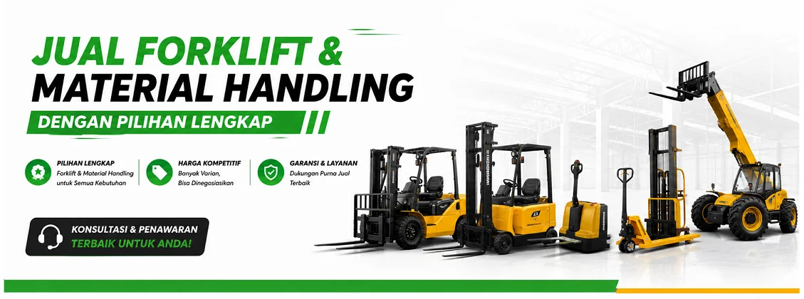 Jual beli forklift murah Jabodetabek
