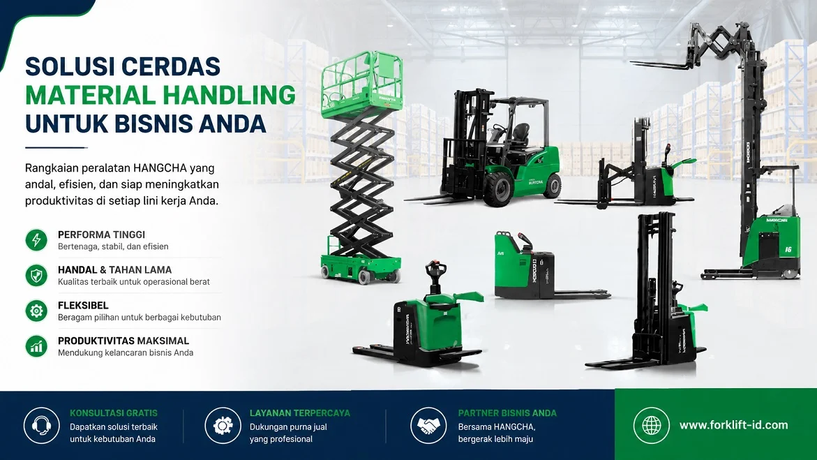 jual material handling hangcha murah