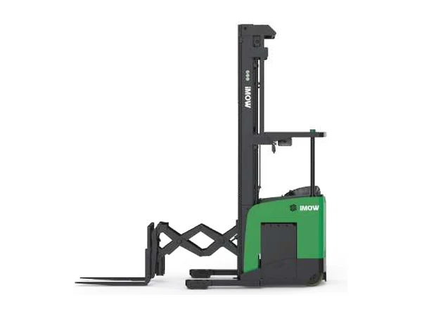 Double deep reach truck iMOW CQD15SD kapasitas 1,5 ton untuk cold storage